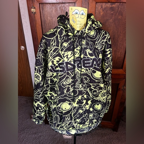 LSDREAM Weird Friends Neon Hoodie - Picture 3 of 3